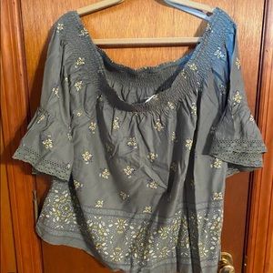Maurices off the Shoulder Top